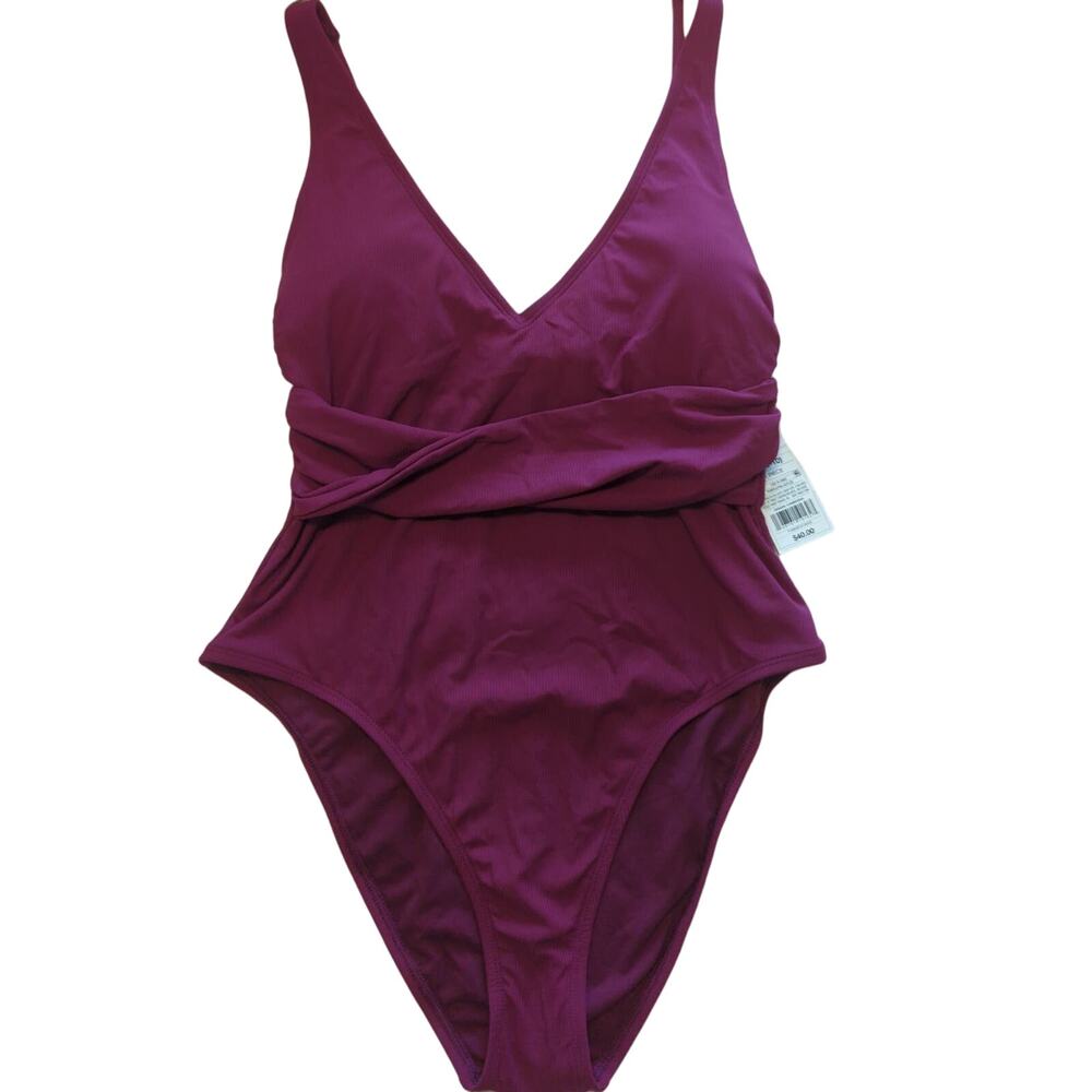 Shade & Shore One-Piece Swimsuit, NWT, M